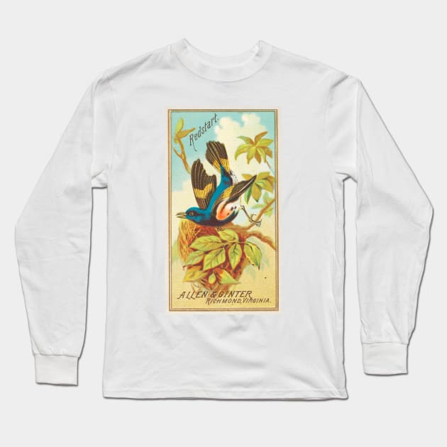 Redstart Long Sleeve T-Shirt by WAITE-SMITH VINTAGE ART